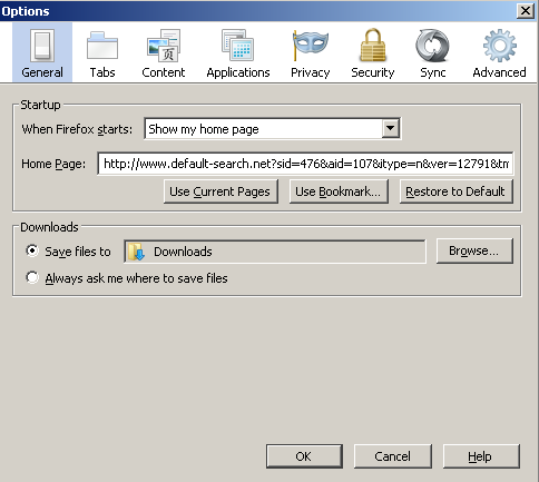 Remover/Remove DEFAULT-SEARCH.NET