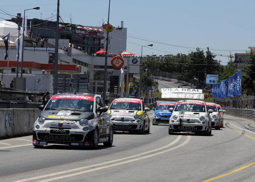 O CNVT, TCR, com os  Abarth 500 500 Assetto Corse