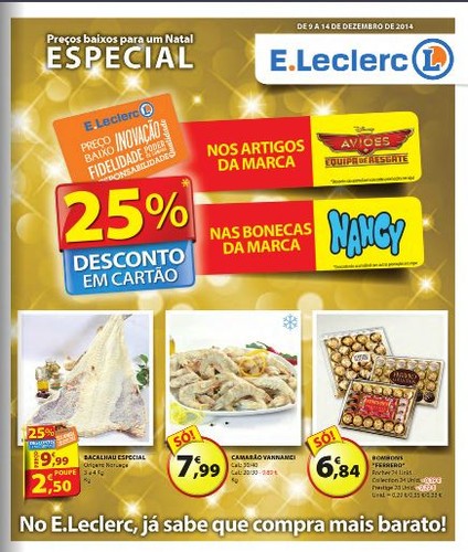 Novo folheto E Leclerc 10a21dez