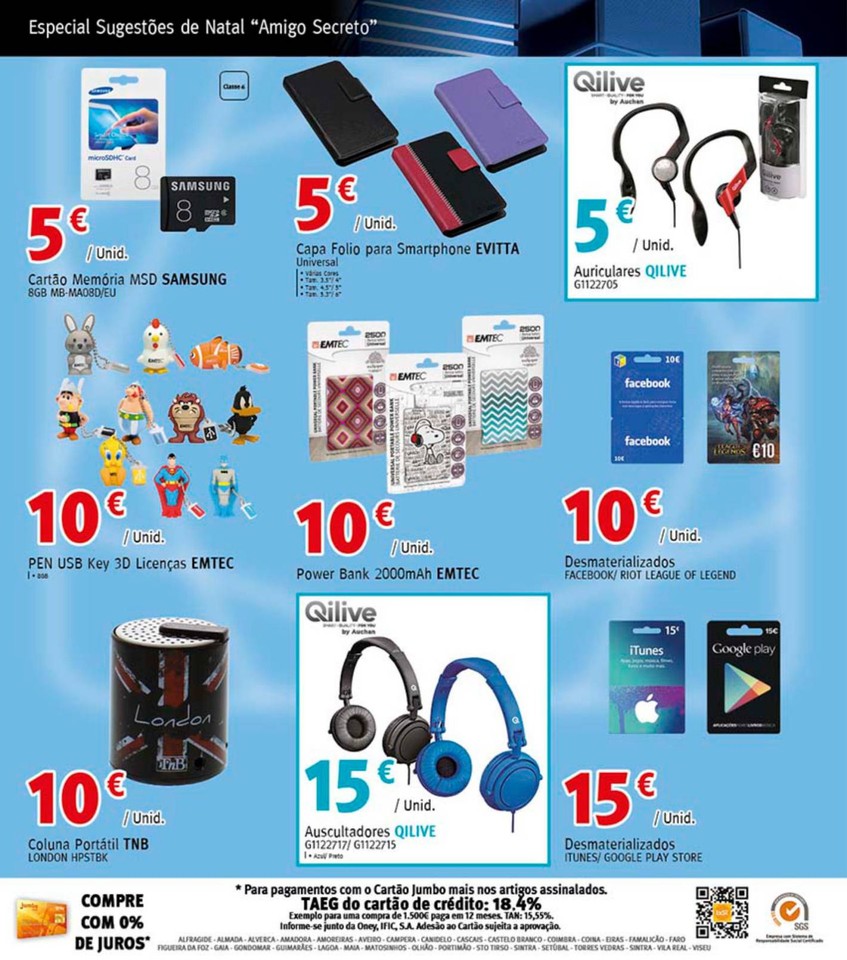 Novo folheto Jumbo Box 