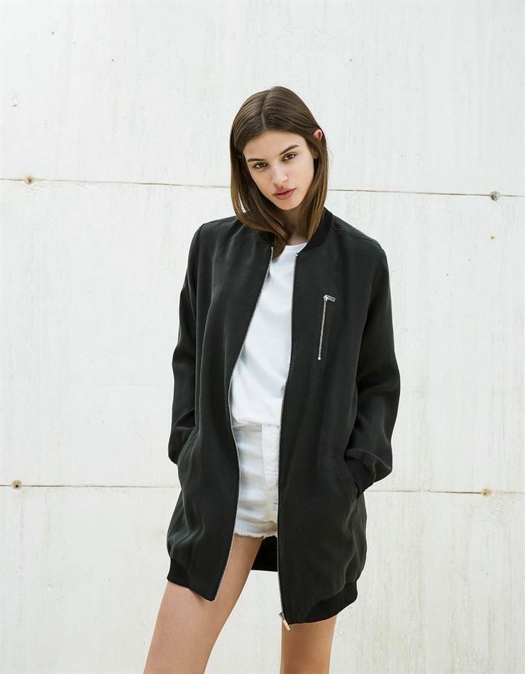 С Чем Носить Удлиненный Бомбер Женский Фото – Telegraph