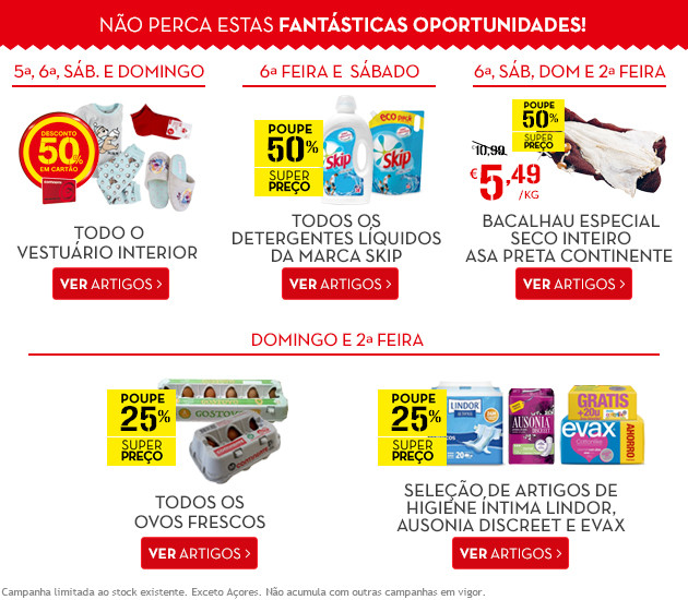Promoções Continente