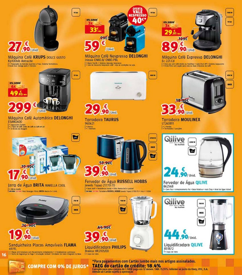 Novo folheto Jumbo Box 