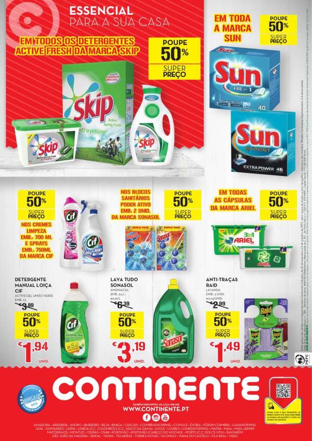 Antevisão folheto Continente especial O Que Precisa A Preços Baixos