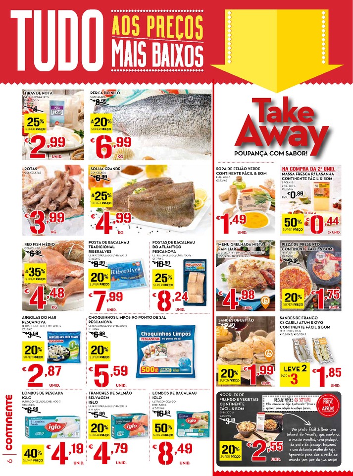 Novo folheto Continente OnLine 16a22ago