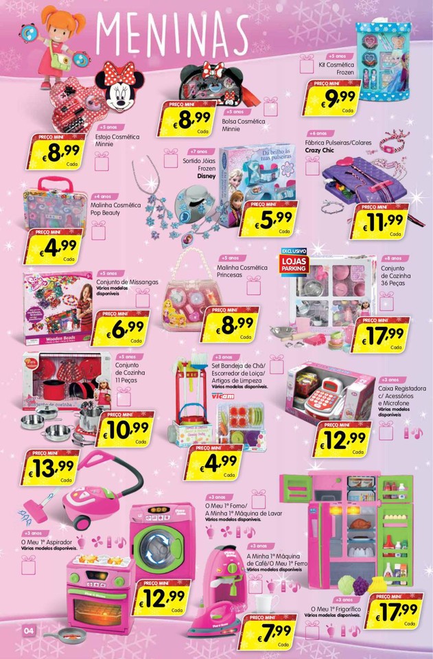 Antevisão folheto Minipreço até25dez especial brinquedos
