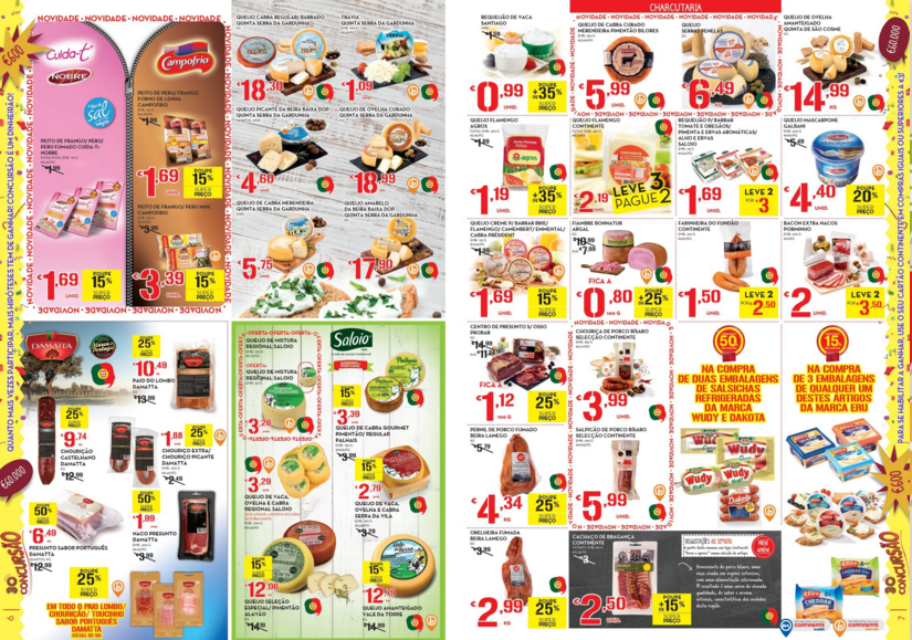 Antevisão folheto Continente especial fim semana