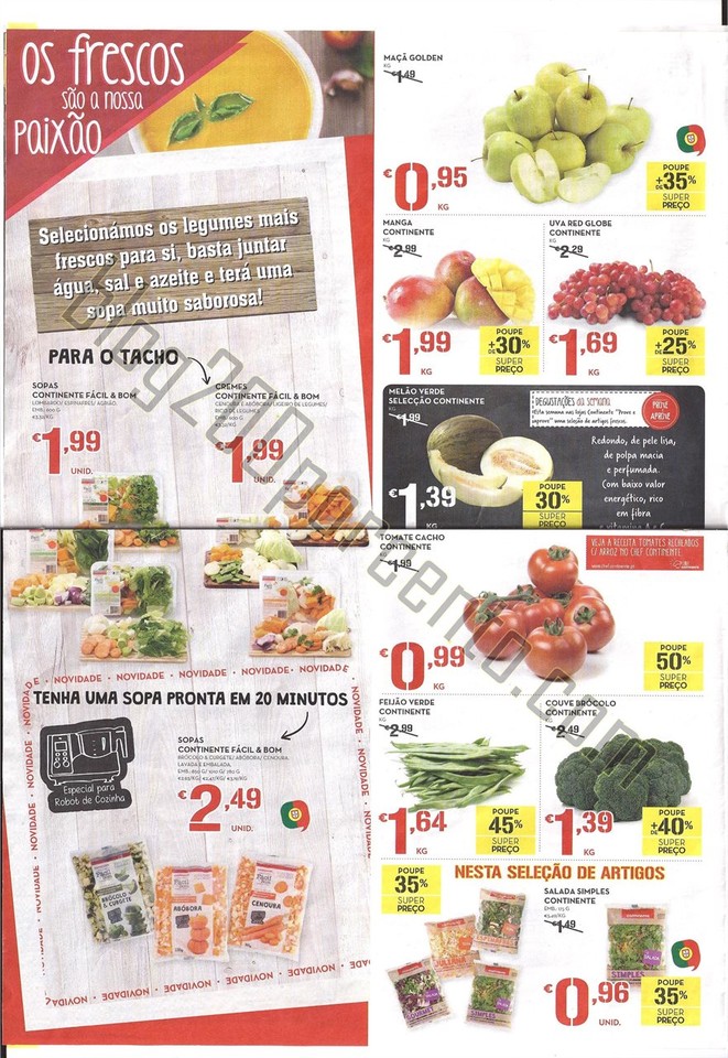 Antevisão folheto Continente 1 a 7 dez