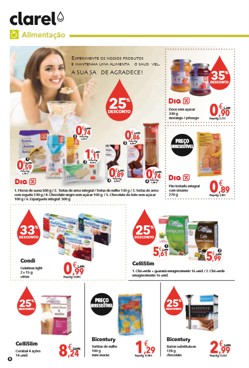 Antevisão folheto Clarel  