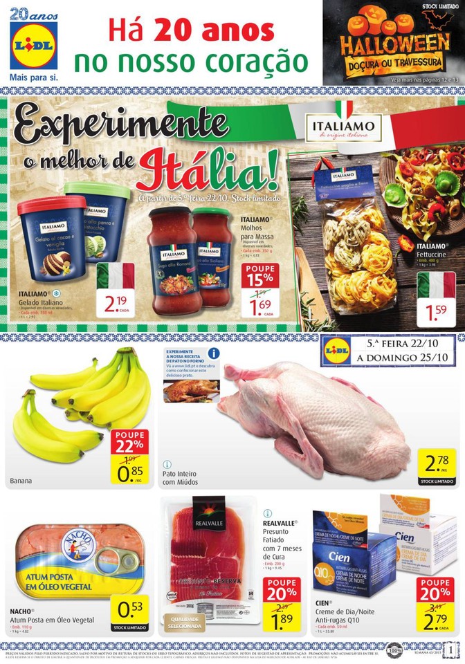 Antevisão folheto Promoções Lidl