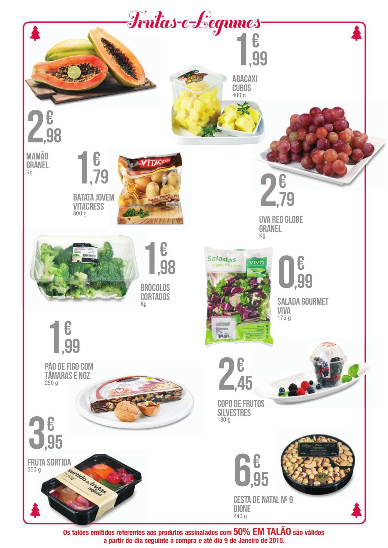 Novo folheto promoções El Corte Ingles 12a31dez