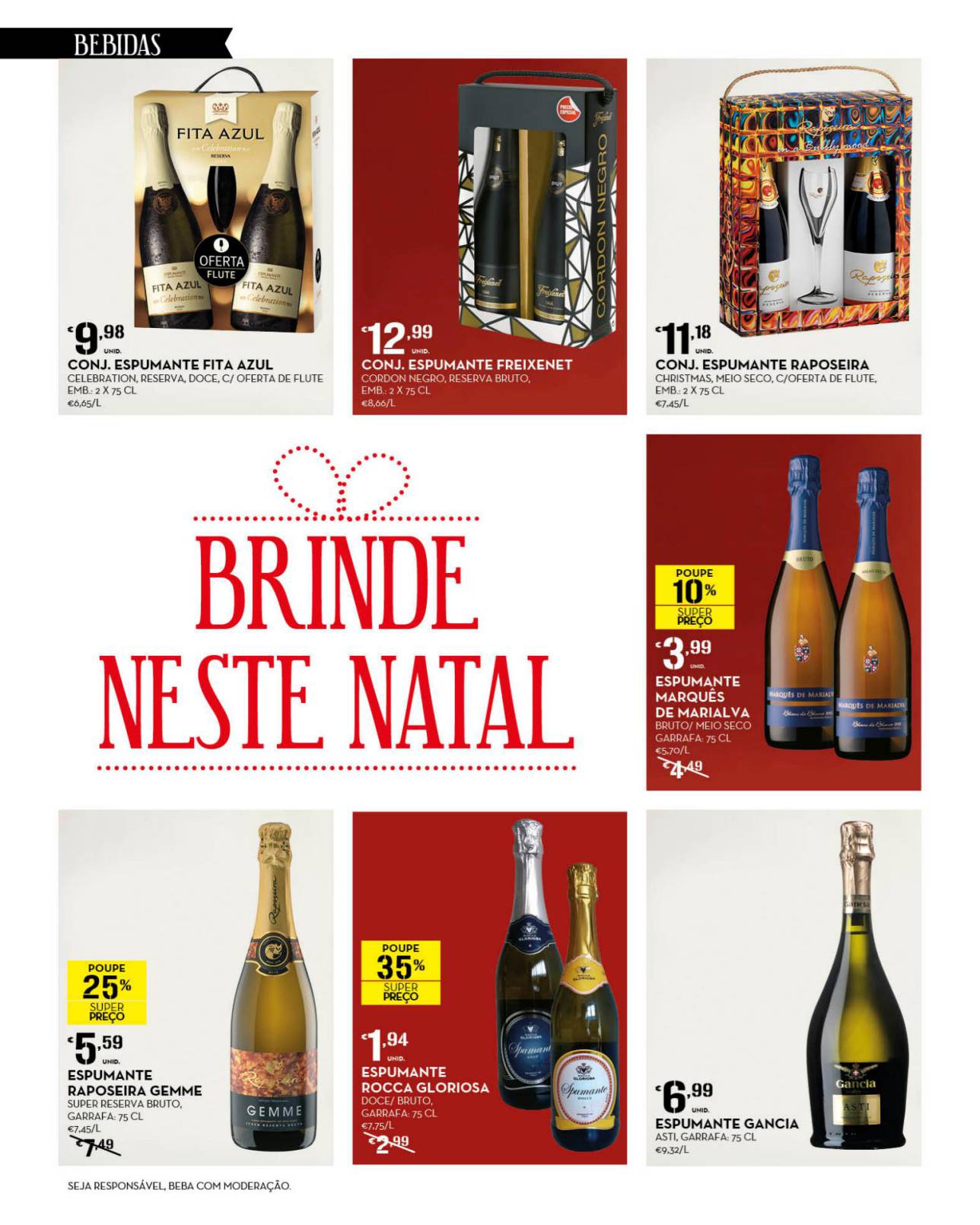 Antevisão folheto Continente especial Natal