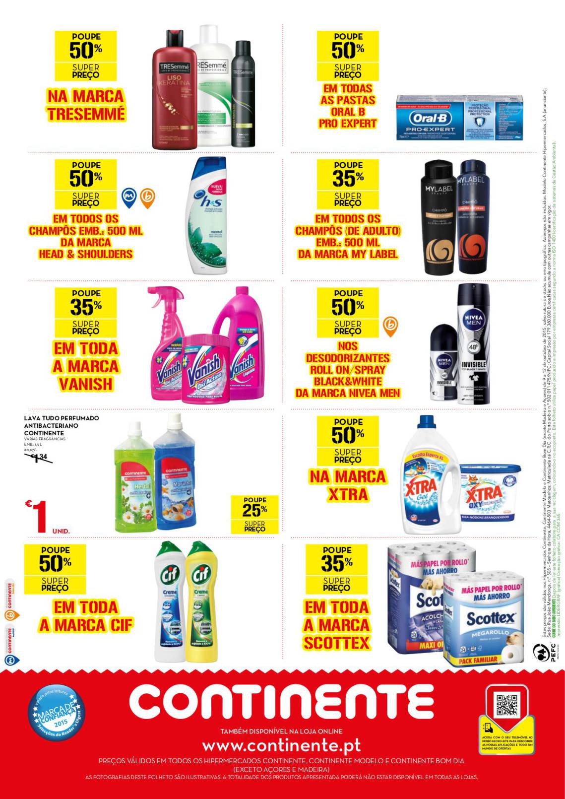 Antevisão folheto Continente especial fim semana