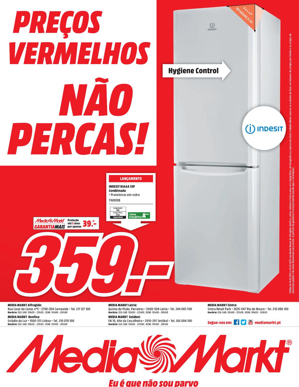 Novo folheto Media Markt  