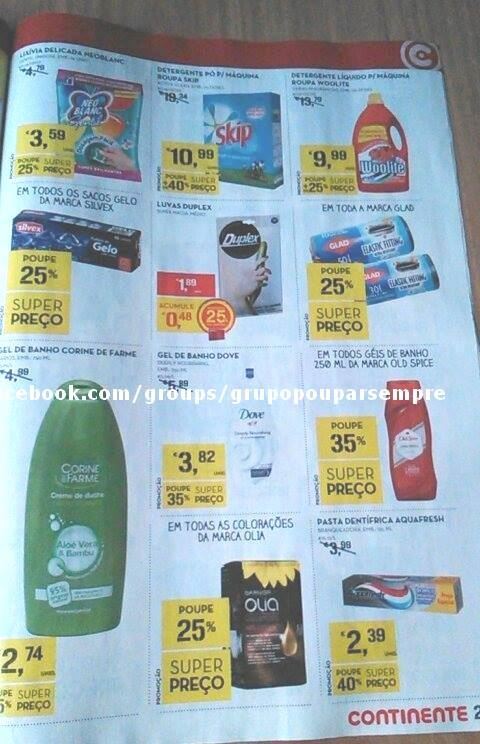 Antevisão folheto Continente 