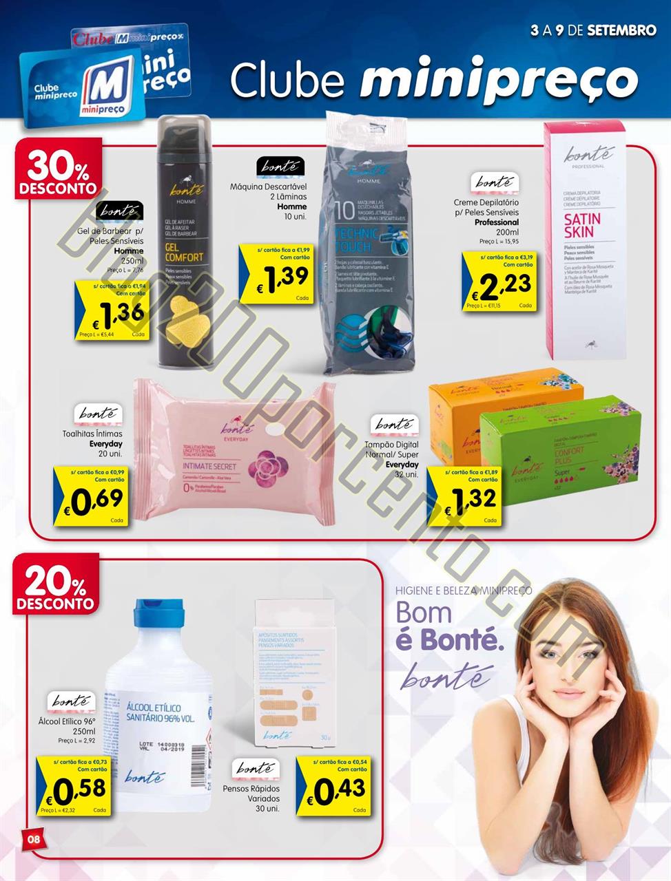 Antevisão Folheto MINIPREÇO Promoções de 3 a 9