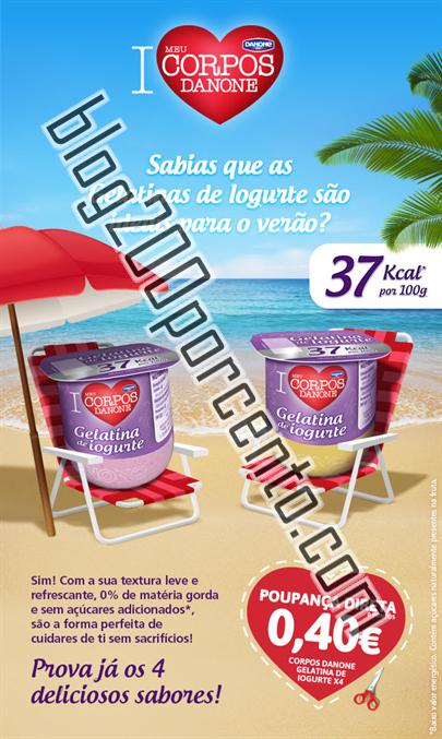 Novo Cup O De Desconto Danone Pontos Gelatinas Corpos Danone Blog