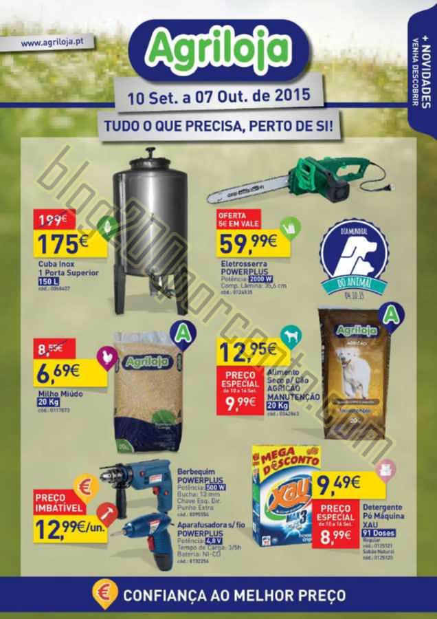 Antevisão Folheto AGRILOJA Promoções De 10 Setembro A 7 Outubro - Blog ...