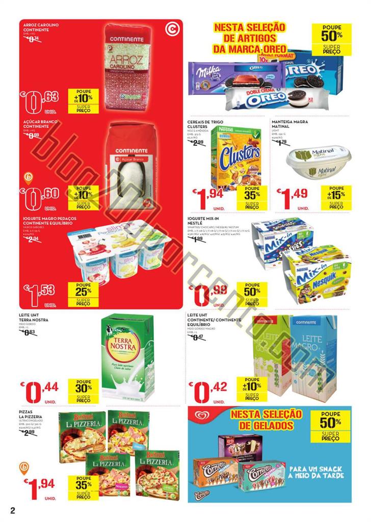 Antevisão folheto Continente especial fim de semana