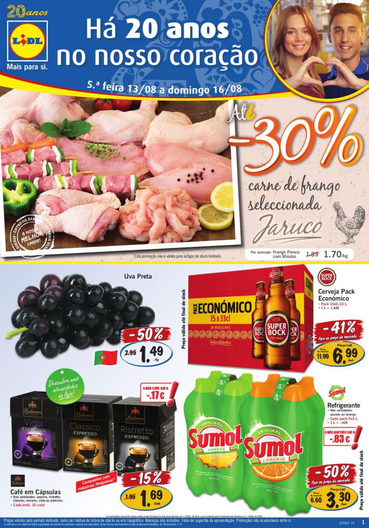 Antevisão folheto LIDL 13a19ag