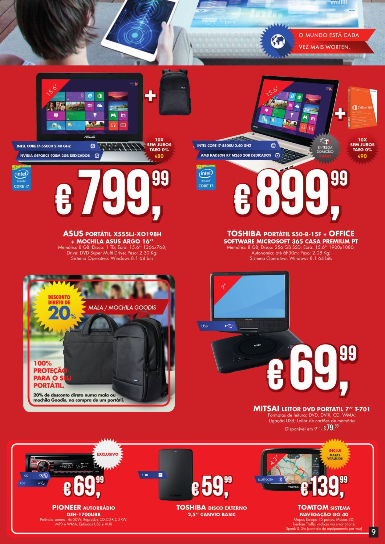 Novo folheto Worten 1a14jul