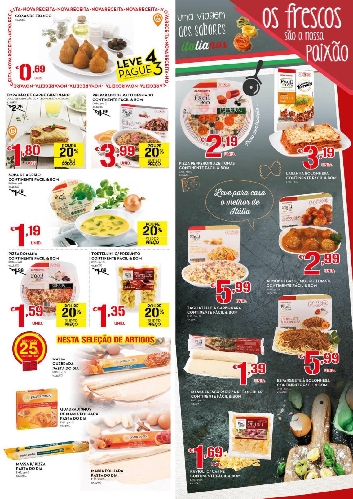 Antevisão folheto Continente 