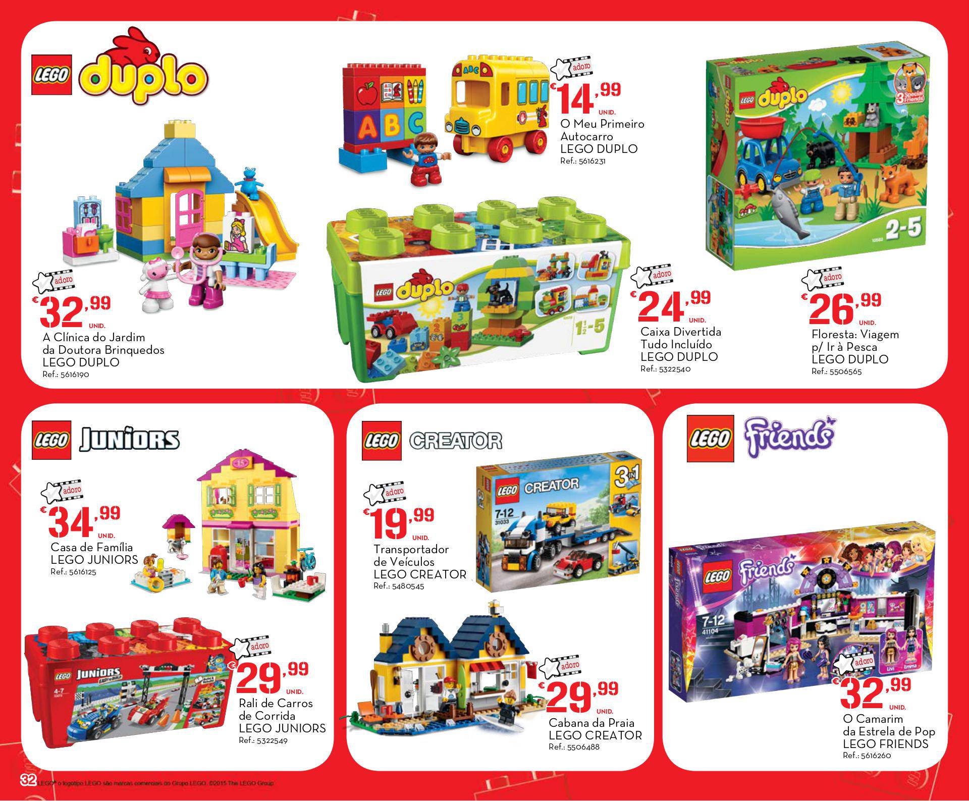 Novo folheto Continente especial brinquedos 