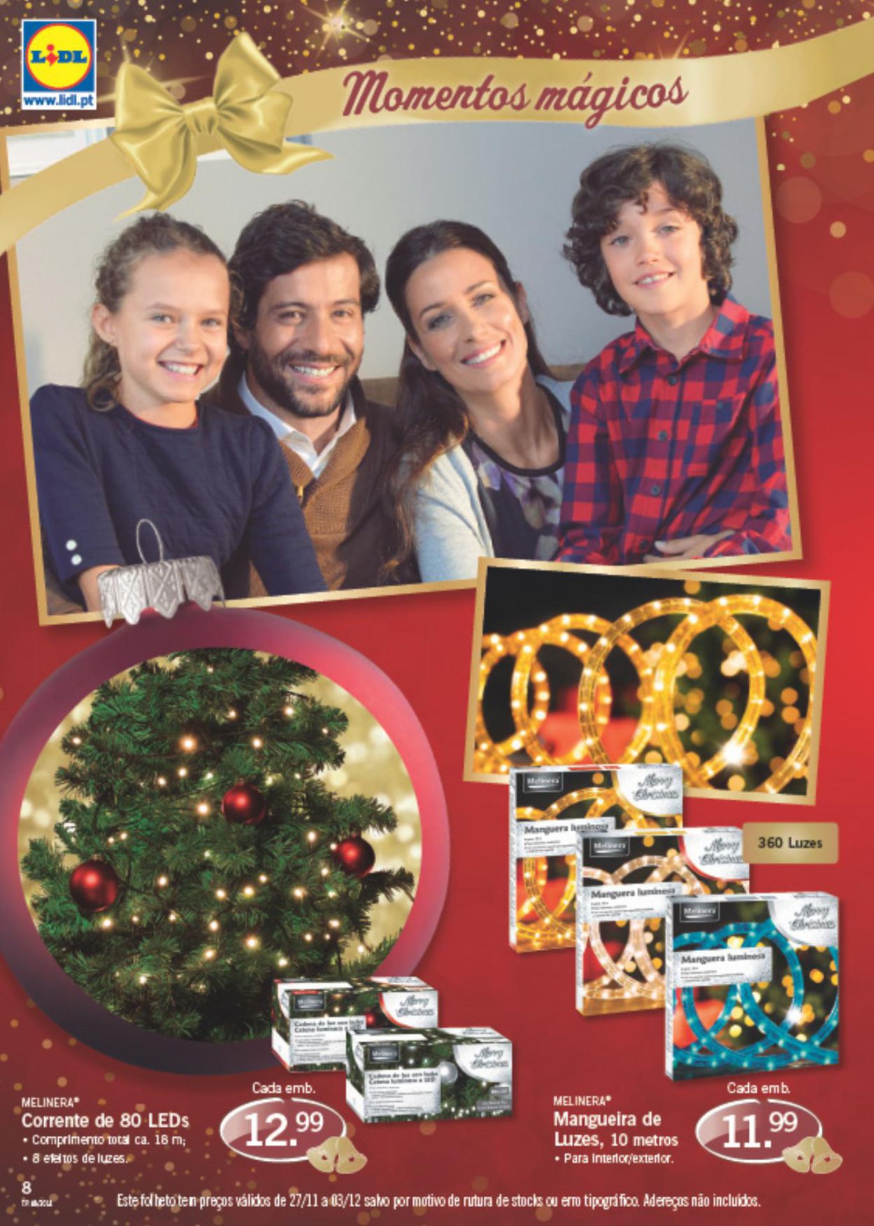 Novo folheto promoções LIDL especial Natal