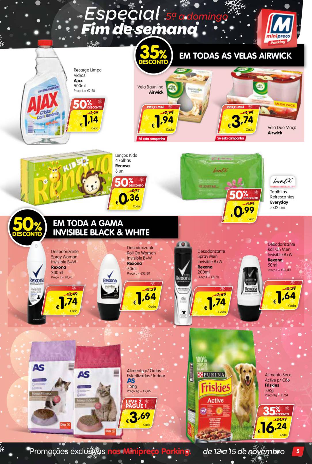 Antevisão folheto Minipreço Parking