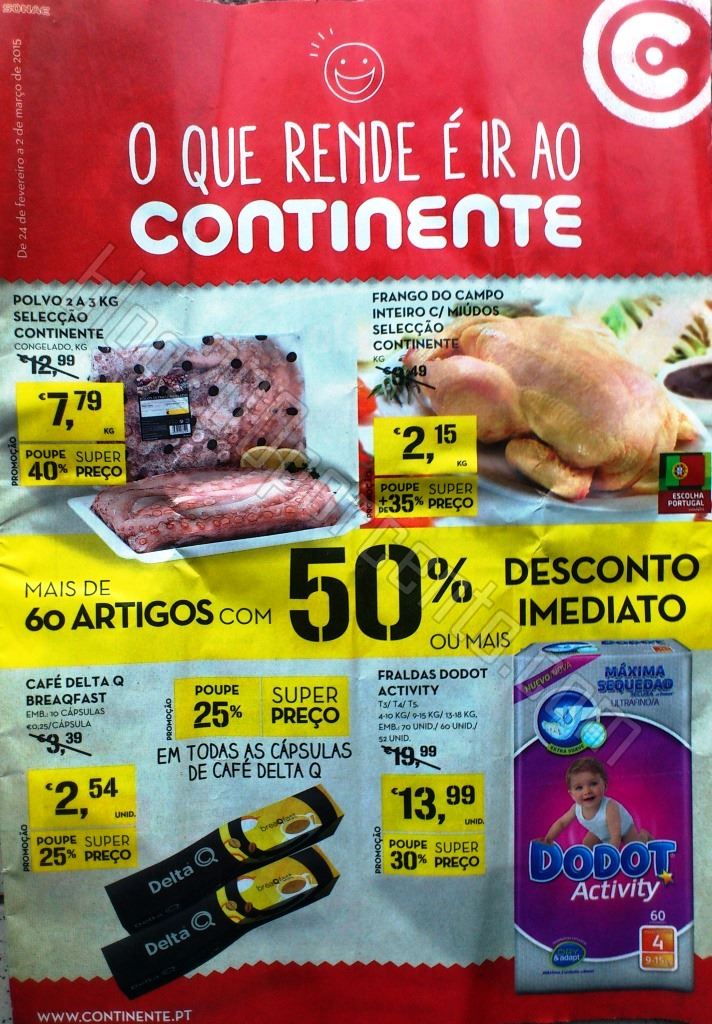 Antevisão Folheto CONTINENTE promoções de 24 fe