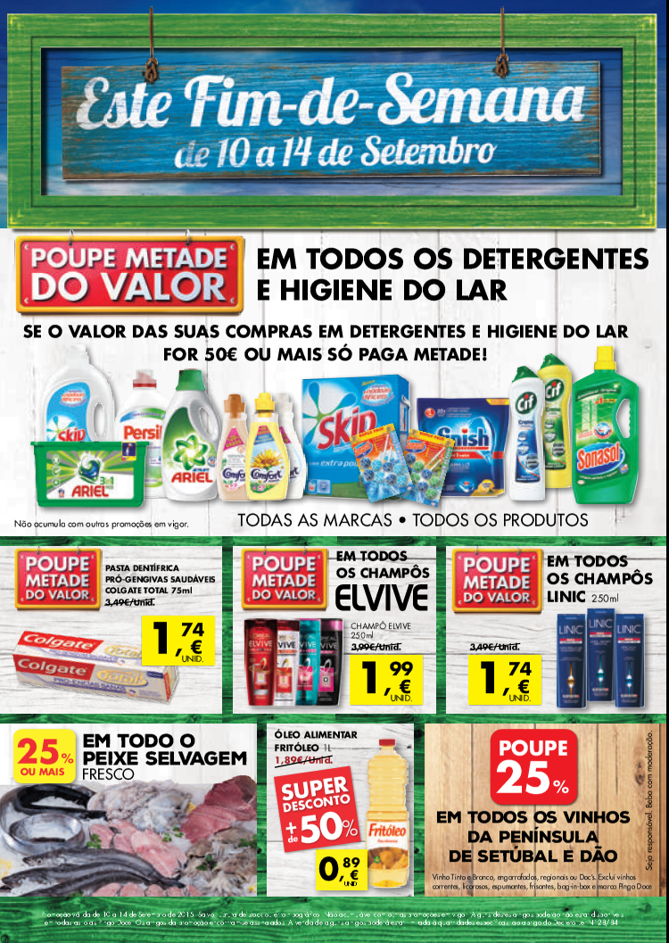 Antevisão folheto Pingo Doce Este Fim de Semana