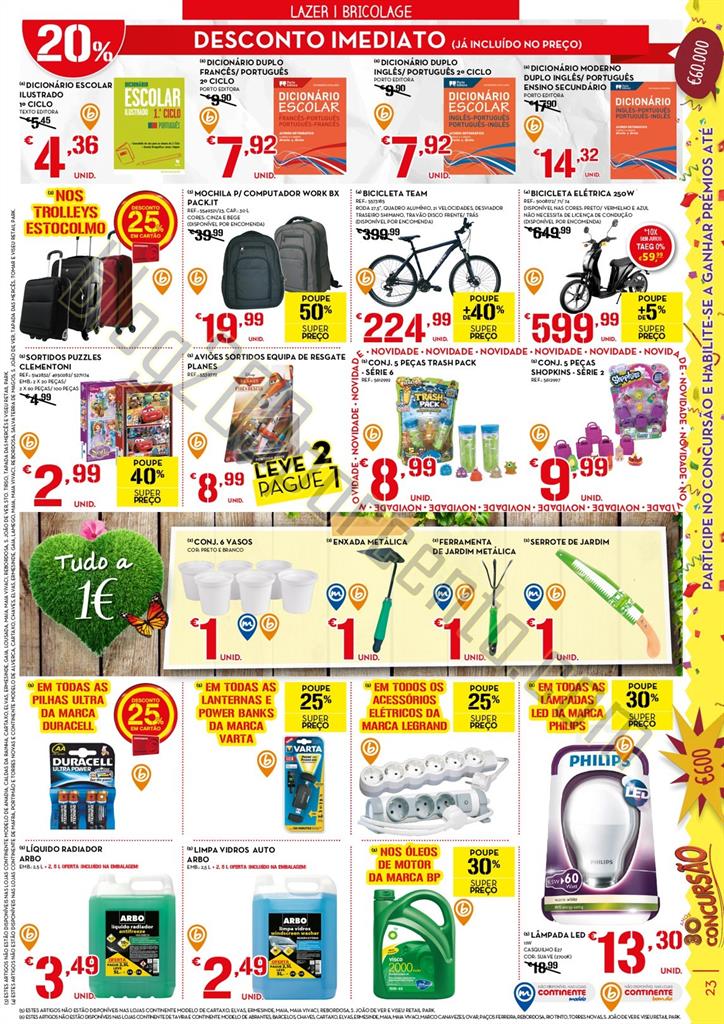Antevisão Folheto CONTINENTE Promoções de 8 a 1