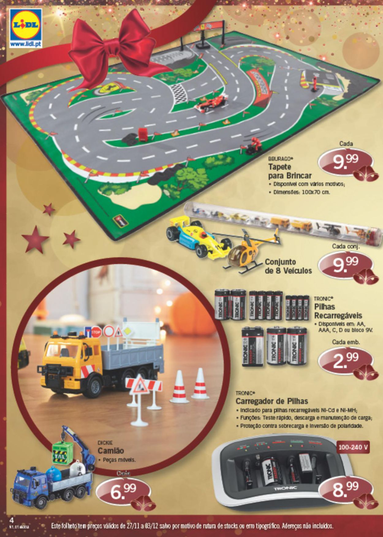 Novo folheto promoções LIDL especial Natal