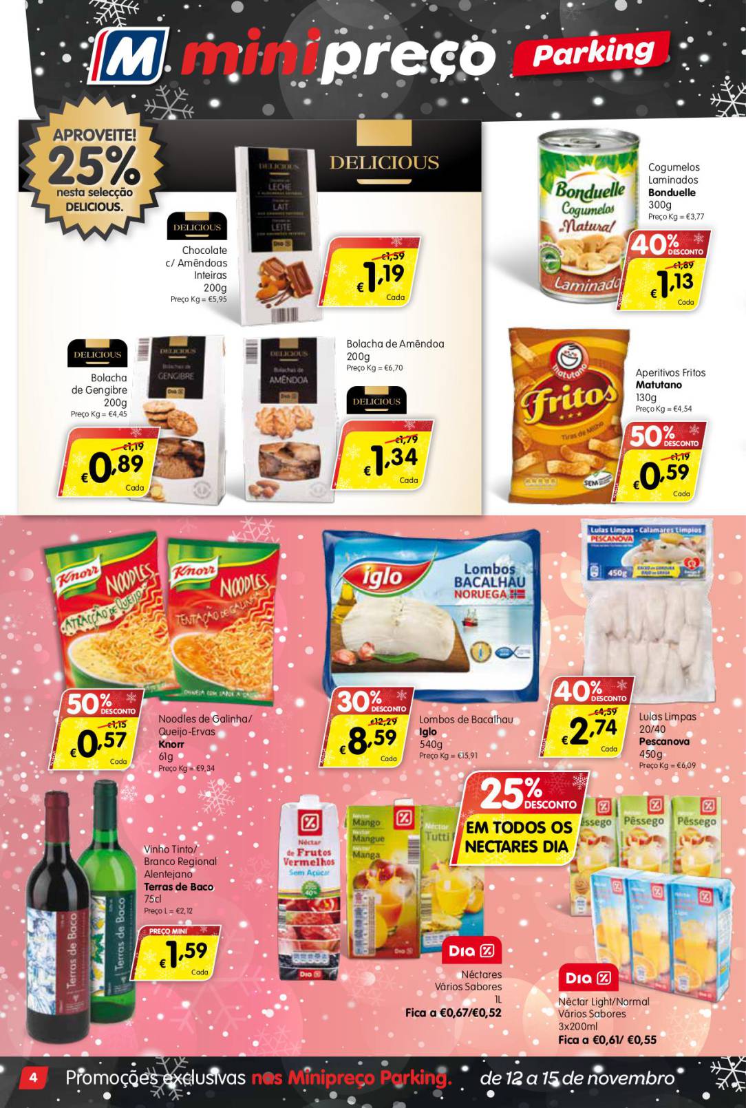 Antevisão folheto Minipreço Parking