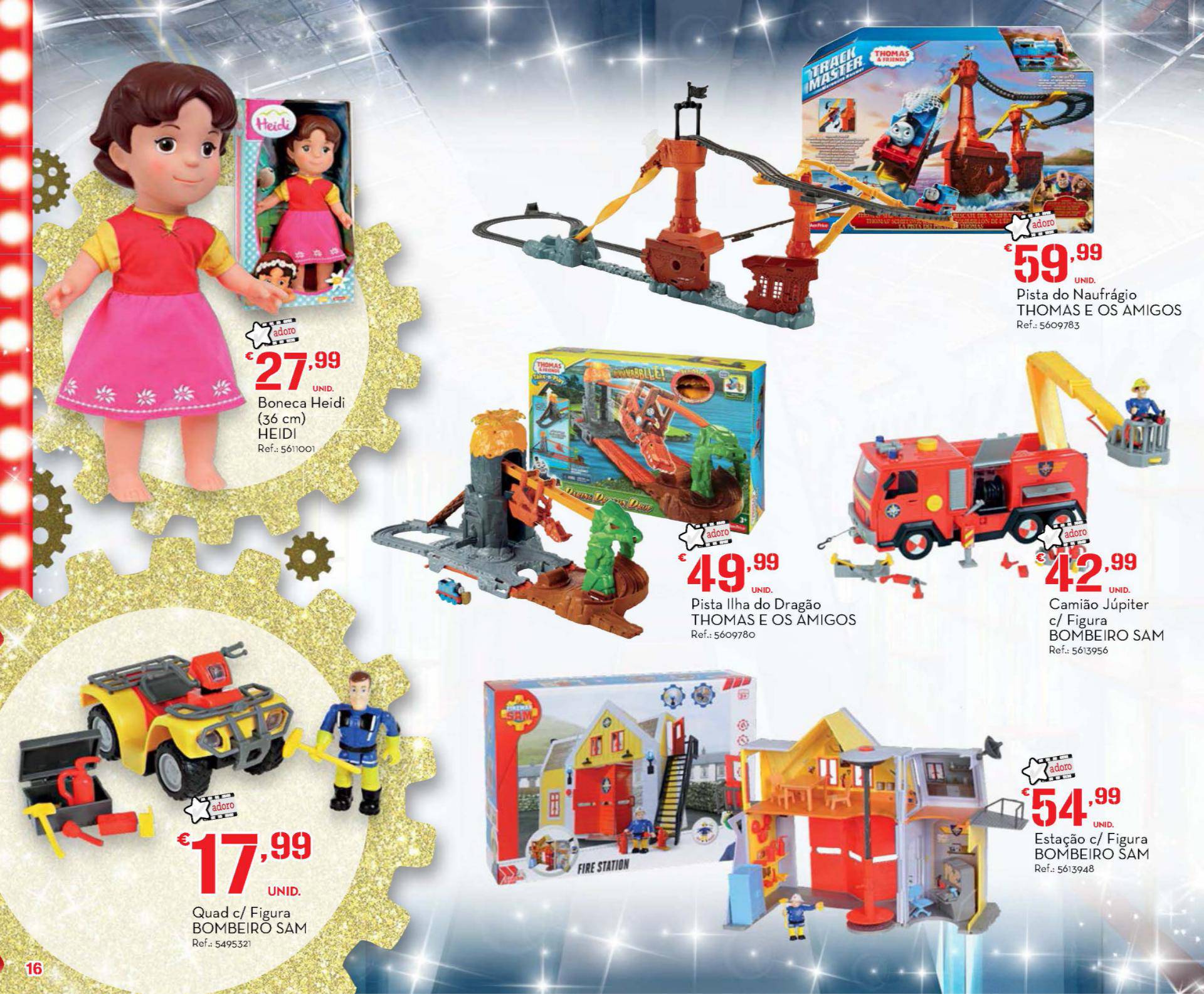 Novo folheto Continente especial brinquedos 