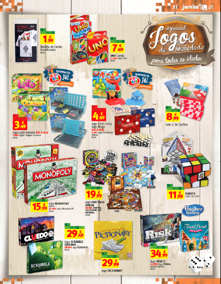 Antevisão folheto Jumbo  