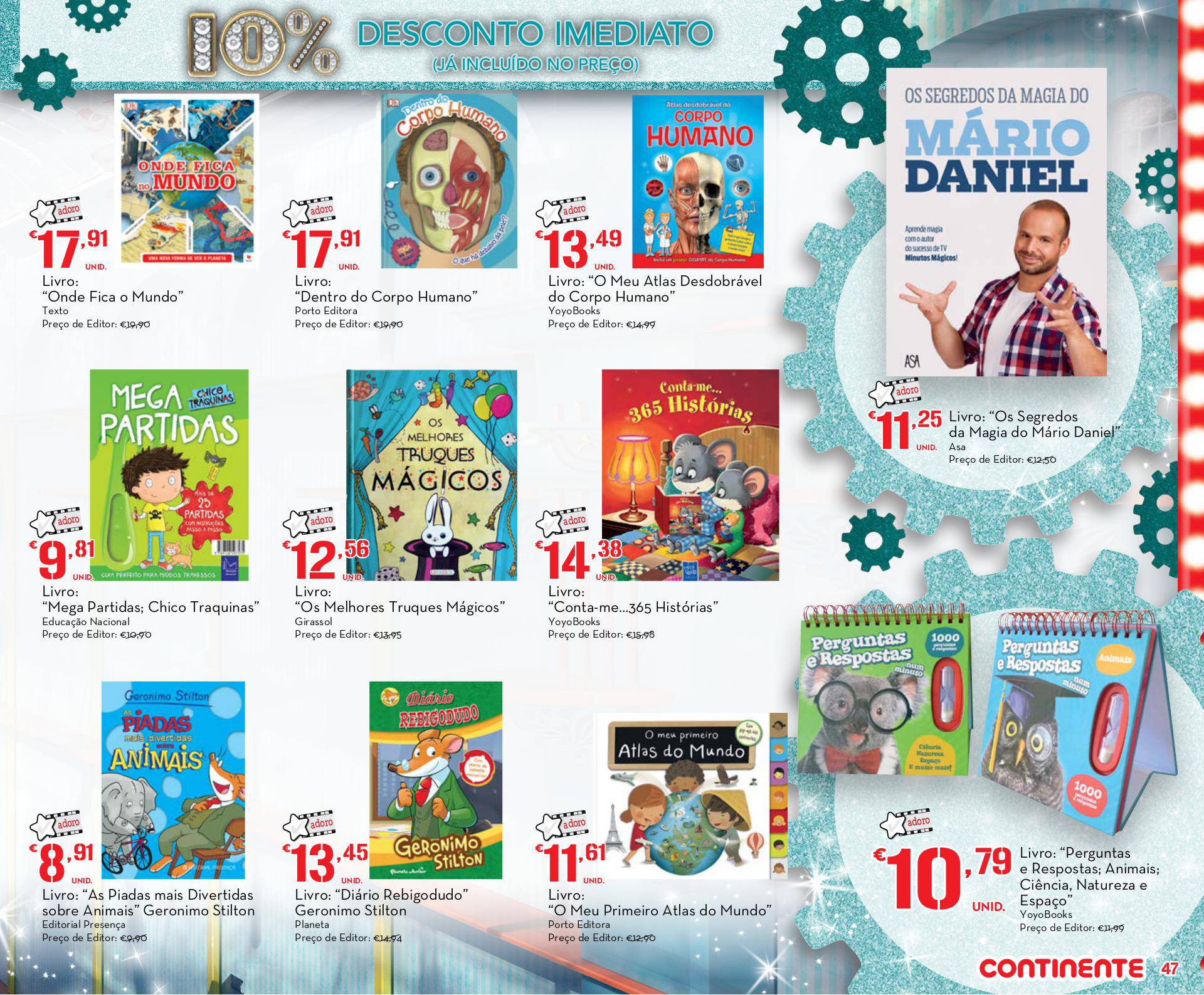 Novo folheto Continente especial brinquedos 