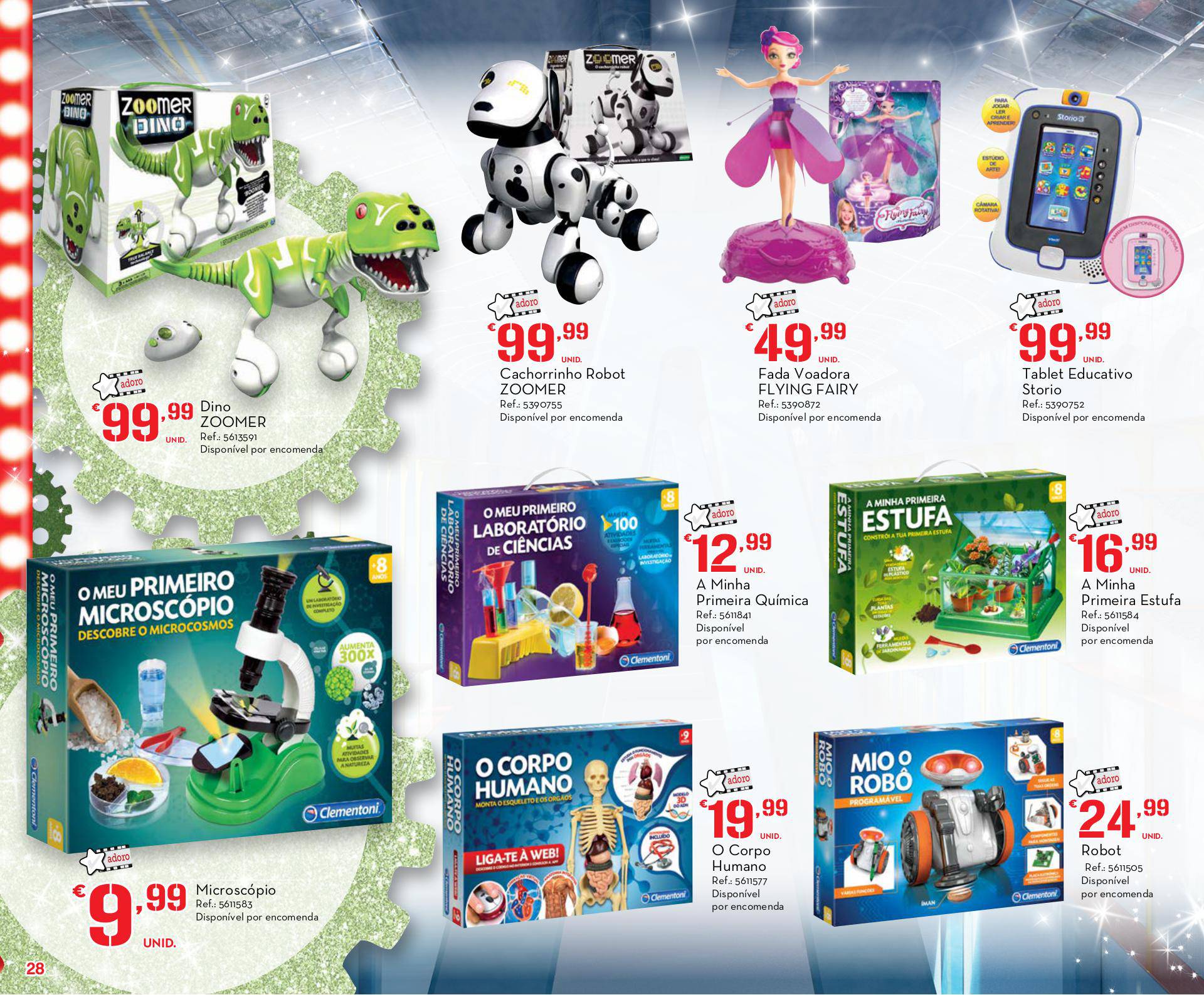 Novo folheto Continente especial brinquedos 