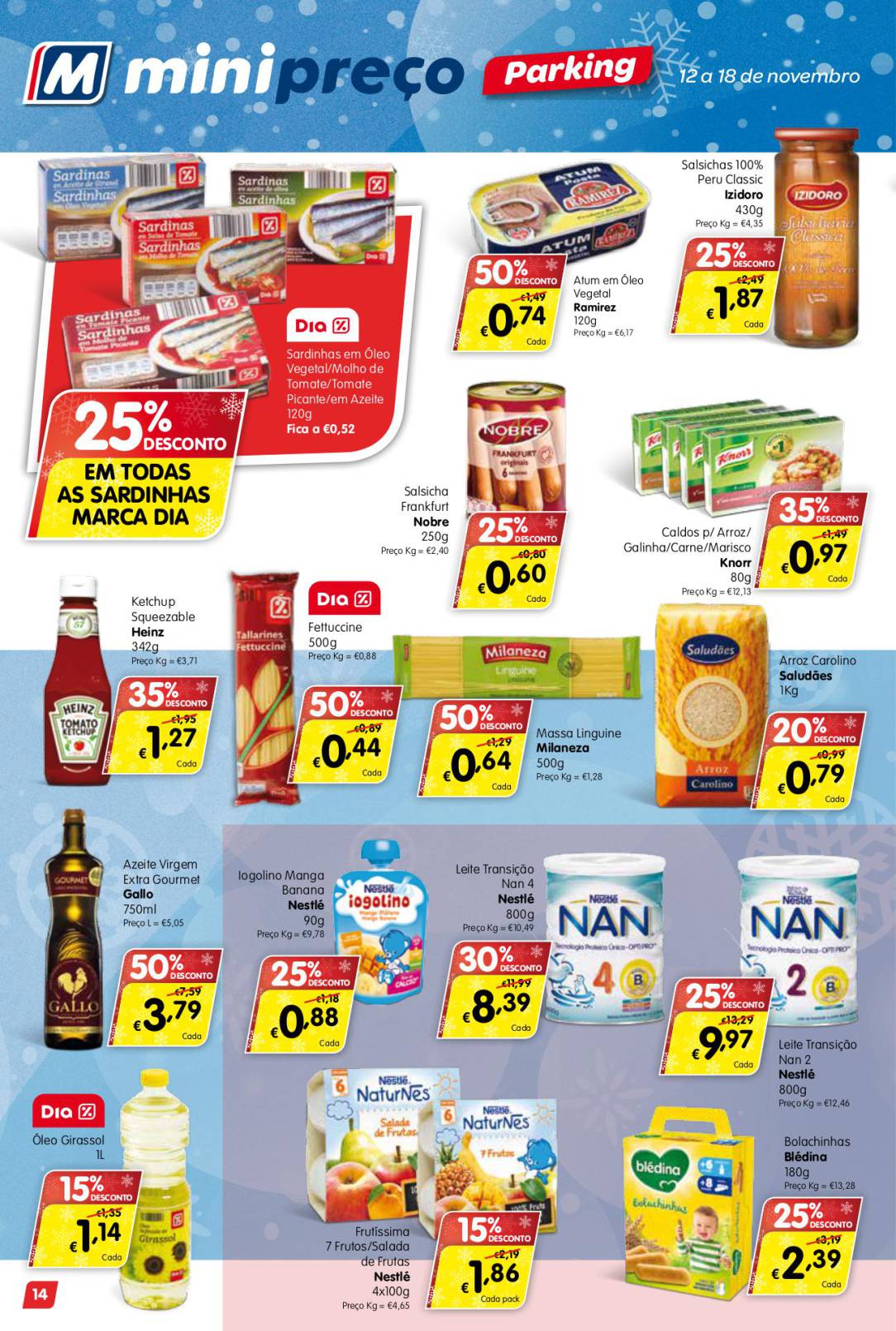 Antevisão folheto Minipreço Parking