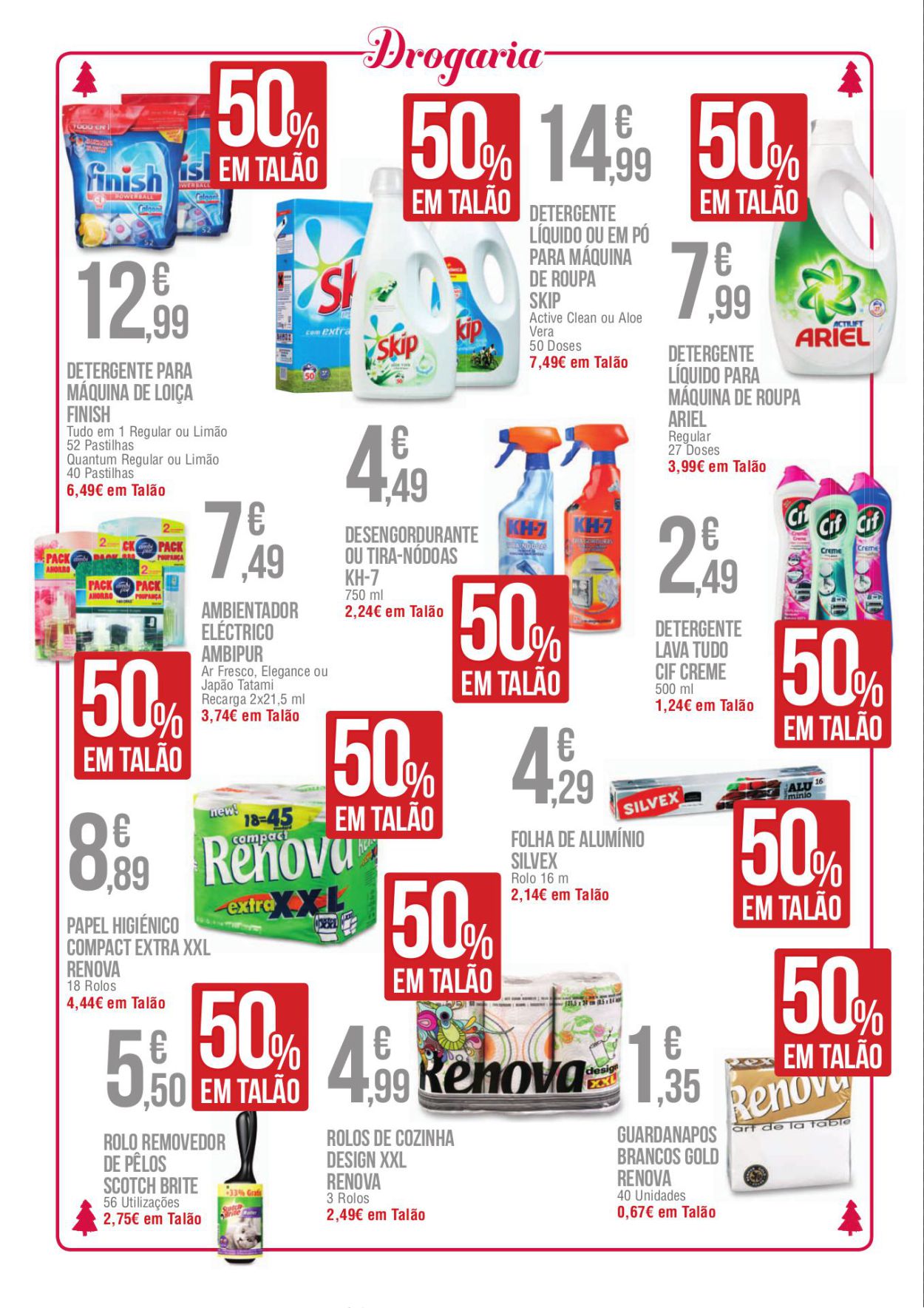 Novo folheto promoções El Corte Ingles 12a31dez