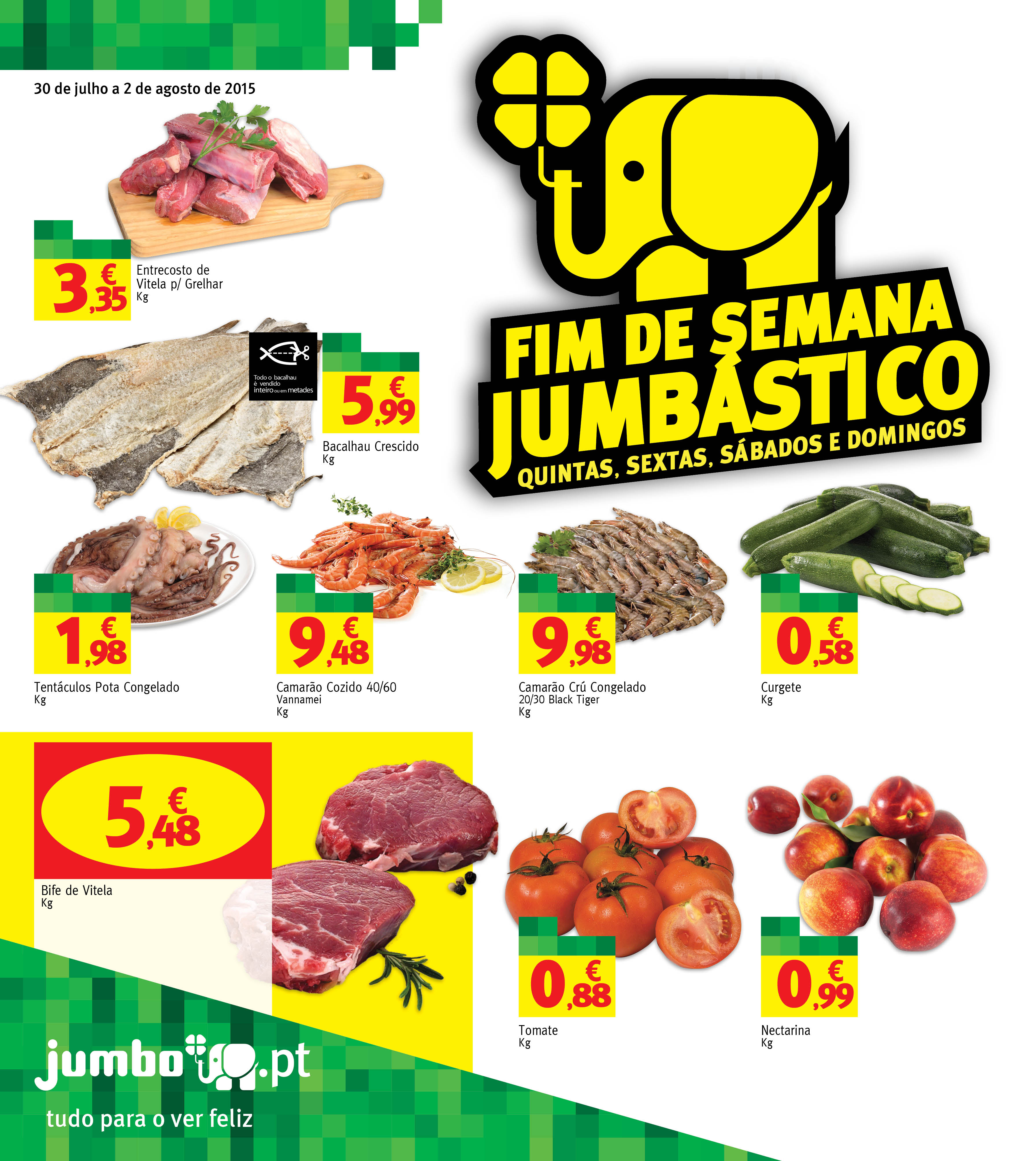 Folheto Jumbo Fim de Semana Jumbástico