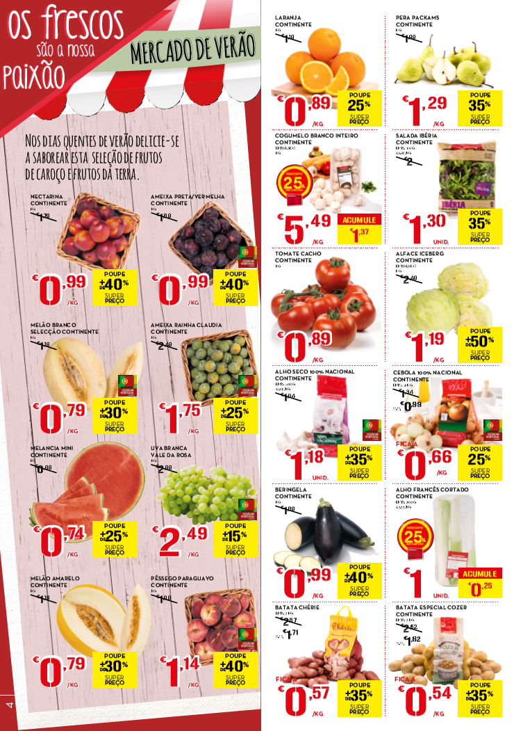 Antevisão folheto Continente 